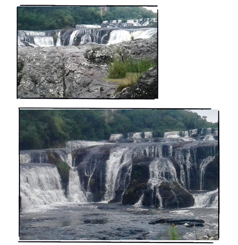 Durante o passeio de 4x4 em Cambará do Sul passa pela Cachoeira dos Venâncios