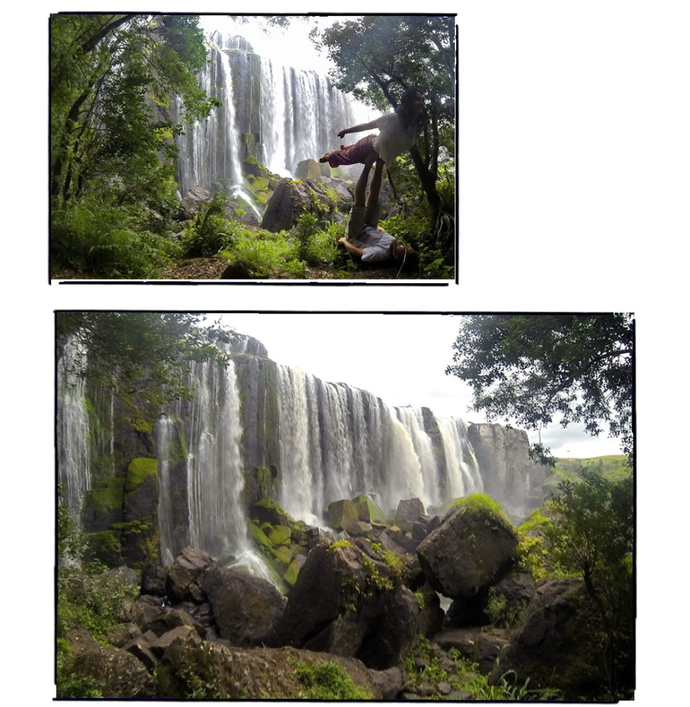 cachoeira dos Venâncios no passeio em Cambará do Sul
